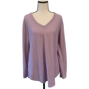 Chaser | light purple long sleeve top